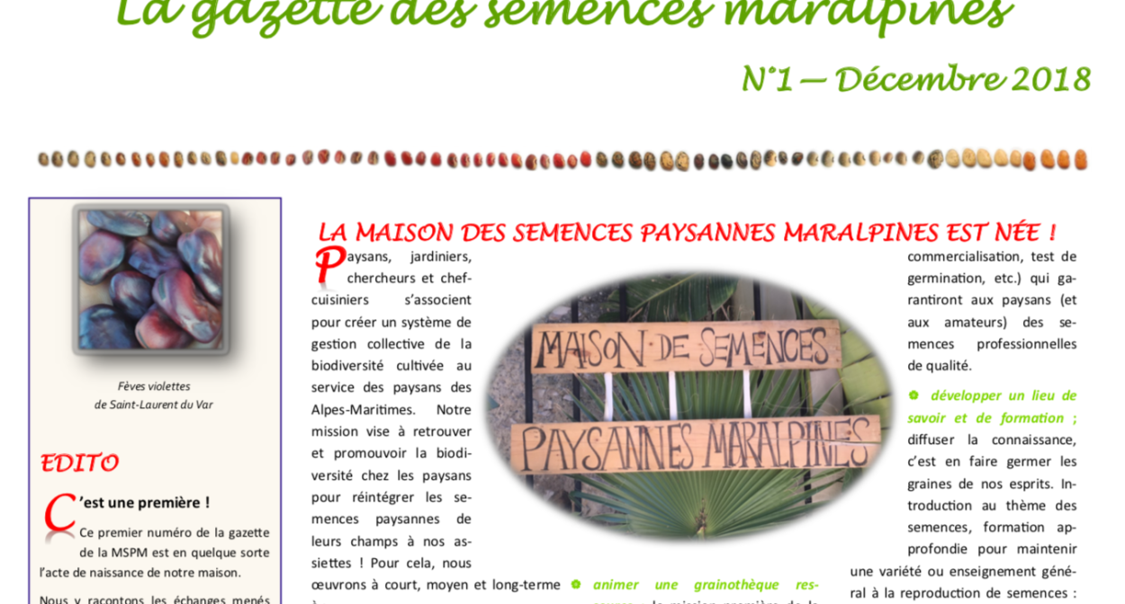 gazette décembre 2018